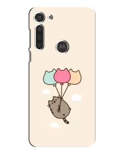 Чохол для Motorola MOTO G8 з картинкою «Пушин на кульках»