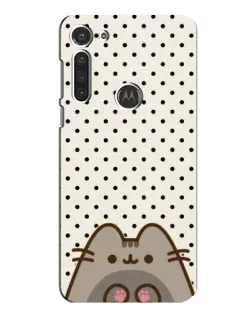 Чохол для Motorola MOTO G8 з картинкою «Пушин у цяточку»