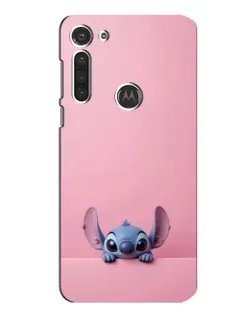 Чохол для Motorola MOTO G8 з картинкою «Stitch визирає»