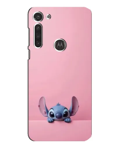 Чехол для Motorola MOTO G8 с картинкой «Stitch выглядывает» Чехол для Motorola MOTO G8 с картинкой «Stitch выглядывает»
