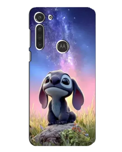 Чехол для Motorola MOTO G8 с картинкой «Стич на рассвете» Чехол для Motorola MOTO G8 с картинкой «Стич на рассвете»