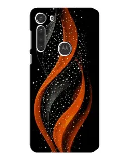 Чохол для Motorola MOTO G8 з картинкою «Вогняна зоряна хвиля»