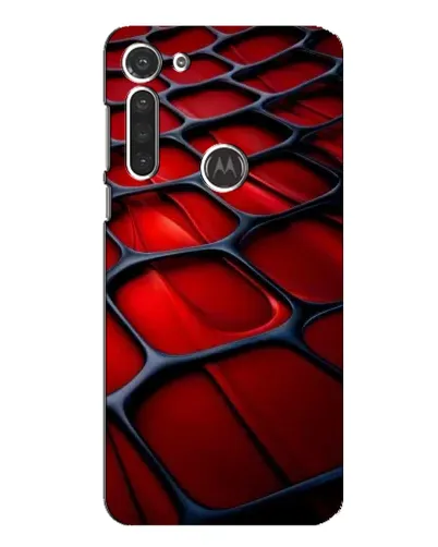 Чехол для Motorola MOTO G8 с картинкой «Красная глянцевая сетка» Чехол для Motorola MOTO G8 с картинкой «Красная глянцевая сетка»