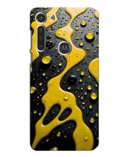 Чехол для Motorola MOTO G8 с картинкой «Жидкое желтое золото» Чехол для Motorola MOTO G8 с картинкой «Жидкое желтое золото»