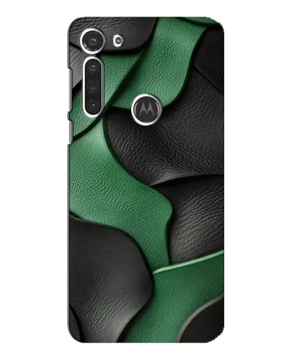 Чехол для Motorola MOTO G8 с картинкой «Зеленые кожаные волны» Чехол для Motorola MOTO G8 с картинкой «Зеленые кожаные волны»