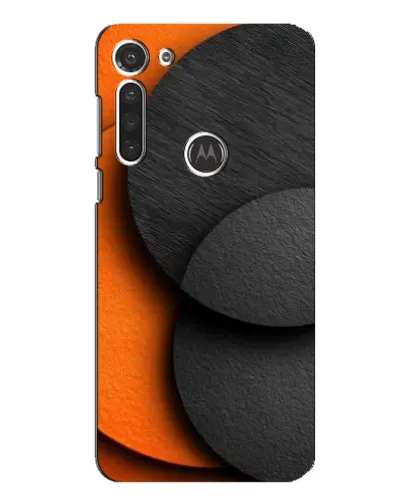 Чехол для Motorola MOTO G8 с картинкой «Геометрия оранжевых кругов» Чехол для Motorola MOTO G8 с картинкой «Геометрия оранжевых кругов»