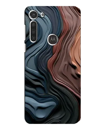 Чехол для Motorola MOTO G8 с картинкой «Цветные волны каньона» Чехол для Motorola MOTO G8 с картинкой «Цветные волны каньона»
