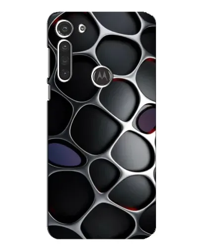 Чехол для Motorola MOTO G8 с картинкой «Объемная темная решетка» Чехол для Motorola MOTO G8 с картинкой «Объемная темная решетка»