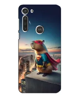 Чехол для Motorola MOTO G8 с картинкой «Капи-мен супергерой» Чехол для Motorola MOTO G8 с картинкой «Капи-мен супергерой»