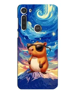 Чехол для Motorola MOTO G8 с картинкой «Капибара Ван Гога» Чехол для Motorola MOTO G8 с картинкой «Капибара Ван Гога»