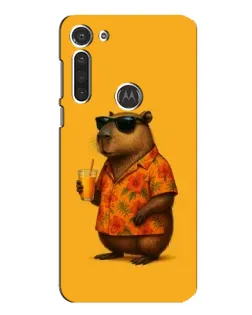 Чехол для Motorola MOTO G8 с картинкой «Капибара на отдыхе» Чехол для Motorola MOTO G8 с картинкой «Капибара на отдыхе»