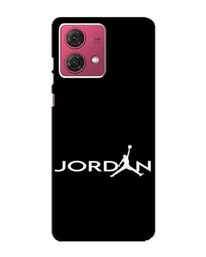 Чехол для Motorola MOTO G84 с картинкой «Jordan White Logo» Чехол для Motorola MOTO G84 с картинкой «Jordan White Logo»