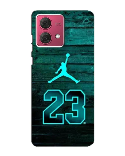 Чехол для Motorola MOTO G84 с картинкой «Jordan Cyan 23» Чехол для Motorola MOTO G84 с картинкой «Jordan Cyan 23»