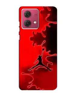 Чехол для Motorola MOTO G84 с картинкой «Jordan Red Smoke» Чехол для Motorola MOTO G84 с картинкой «Jordan Red Smoke»