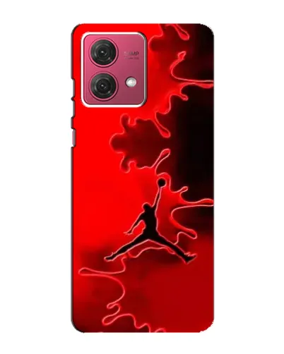 Чехол для Motorola MOTO G84 с картинкой «Jordan Red Smoke» Чехол для Motorola MOTO G84 с картинкой «Jordan Red Smoke»