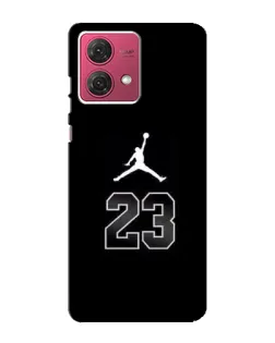 Чехол для Motorola MOTO G84 с картинкой «Jordan Flight 23» Чехол для Motorola MOTO G84 с картинкой «Jordan Flight 23»