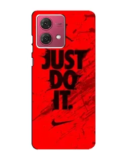 Чехол для Motorola MOTO G84 с картинкой «Nike Just Do It» Чехол для Motorola MOTO G84 с картинкой «Nike Just Do It»