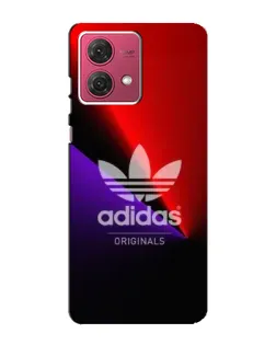Чехол для Motorola MOTO G84 с картинкой «Adidas Red Neon»