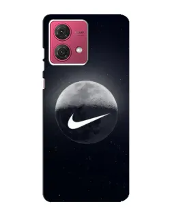 Чехол для Motorola MOTO G84 с картинкой «Nike в стиле граффити»