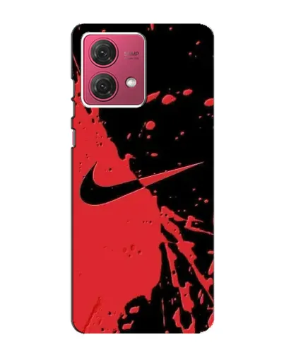 Чехол для Motorola MOTO G84 с картинкой «Красные брызги Nike» Чехол для Motorola MOTO G84 с картинкой «Красные брызги Nike»