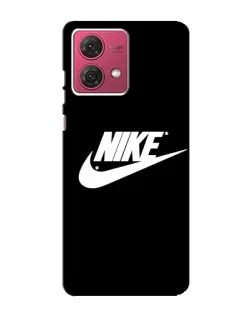 Чехол для Motorola MOTO G84 с картинкой «Мазки краски Nike»