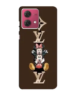Чехол для Motorola MOTO G84 с картинкой «LV и Микки Маус» Чехол для Motorola MOTO G84 с картинкой «LV и Микки Маус»