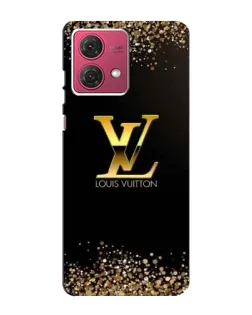 Чехол для Motorola MOTO G84 с картинкой «LV — золотые искры» Чехол для Motorola MOTO G84 с картинкой «LV — золотые искры»