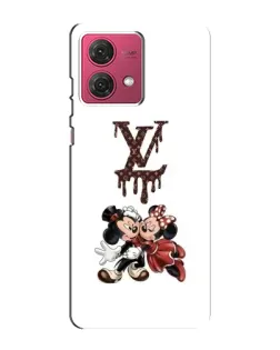 Чехол для Motorola MOTO G84 с картинкой «LV и Микки Маус» Чехол для Motorola MOTO G84 с картинкой «LV и Микки Маус»