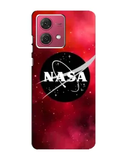 Чехол для Motorola MOTO G84 с картинкой «NASA — красная туманность»