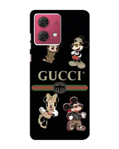 Чехол для Motorola MOTO G84 с картинкой «Gucci — герои Disney и монограмма» Чехол для Motorola MOTO G84 с картинкой «Gucci — герои Disney и монограмма»