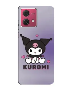 Чехол для Motorola MOTO G84 с картинкой «Kuromi — фиолетовый арт» Чехол для Motorola MOTO G84 с картинкой «Kuromi — фиолетовый арт»