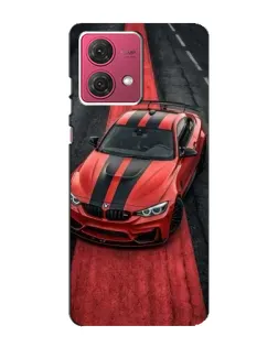 Чехол для Motorola MOTO G84 с картинкой «BMW на красной дорожке» Чехол для Motorola MOTO G84 с картинкой «BMW на красной дорожке»