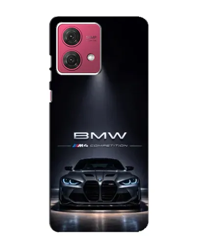 Чехол для Motorola MOTO G84 с картинкой «BMW сквозь ночной город» Чехол для Motorola MOTO G84 с картинкой «BMW сквозь ночной город»