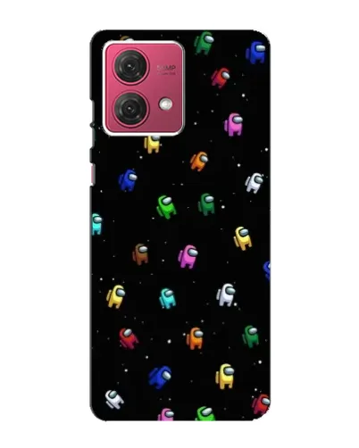 Чехол для Motorola MOTO G84 с картинкой «Экипаж Among Us»