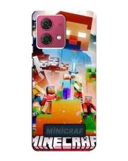 Чехол для Motorola MOTO G84 с картинкой «Minecraft герои игры» Чехол для Motorola MOTO G84 с картинкой «Minecraft герои игры»