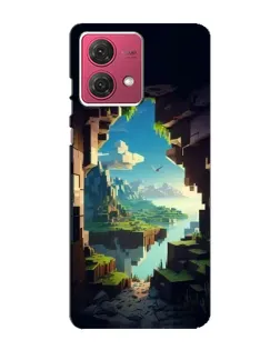 Чехол для Motorola MOTO G84 с картинкой «Вид из пещеры» Чехол для Motorola MOTO G84 с картинкой «Вид из пещеры»