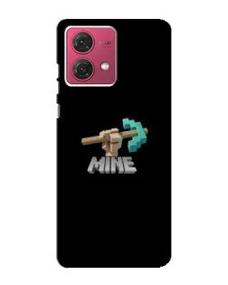 Чехол для Motorola MOTO G84 с картинкой «Алмазная кирка» Чехол для Motorola MOTO G84 с картинкой «Алмазная кирка»
