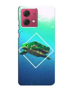 Чехол для Motorola MOTO G84 с картинкой «Черепаха Minecraft» Чехол для Motorola MOTO G84 с картинкой «Черепаха Minecraft»