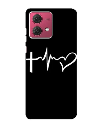 Чохол для Motorola MOTO G84 з картинкою «Пульс віри» Чохол для Motorola MOTO G84 з картинкою «Пульс віри»