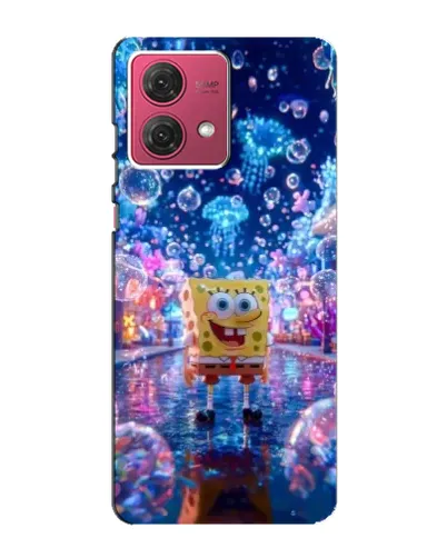 Чехол для Motorola MOTO G84 с картинкой «Неоновый океан» Чехол для Motorola MOTO G84 с картинкой «Неоновый океан»