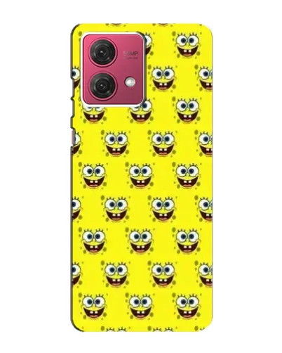Чехол для Motorola MOTO G84 с картинкой «Паттерн Губка Боб» Чехол для Motorola MOTO G84 с картинкой «Паттерн Губка Боб»