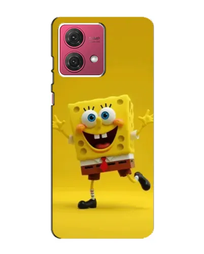 Чехол для Motorola MOTO G84 с картинкой «Позитивный Губка Боб» Чехол для Motorola MOTO G84 с картинкой «Позитивный Губка Боб»