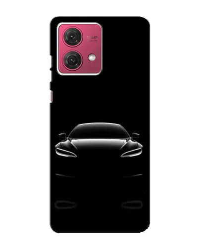 Чехол для Motorola MOTO G84 с картинкой «Силуэт Tesla Night»
