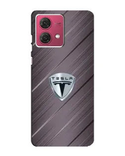 Чехол для Motorola MOTO G84 с картинкой «Металлическая текстура Tesla» Чехол для Motorola MOTO G84 с картинкой «Металлическая текстура Tesla»