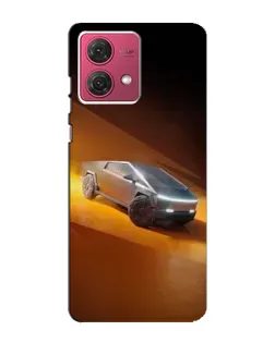 Чехол для Motorola MOTO G84 с картинкой «Cybertruck в пустыне» Чехол для Motorola MOTO G84 с картинкой «Cybertruck в пустыне»