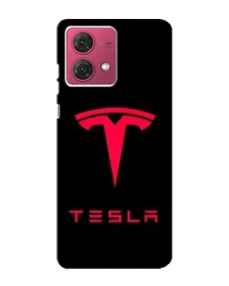 Чехол для Motorola MOTO G84 с картинкой «Tesla Red Logo» Чехол для Motorola MOTO G84 с картинкой «Tesla Red Logo»