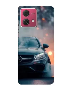 Чехол для Motorola MOTO G84 с картинкой «Mercedes — ночной город» Чехол для Motorola MOTO G84 с картинкой «Mercedes — ночной город»