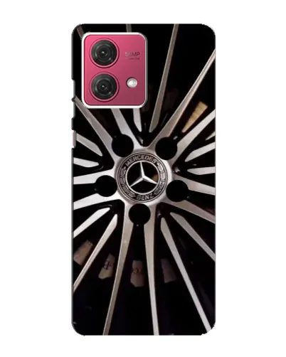 Чехол для Motorola MOTO G84 с картинкой «Диск Mercedes»