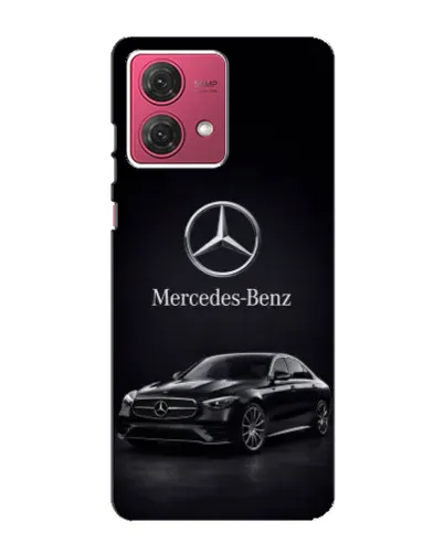 Чехол для Motorola MOTO G84 с картинкой «Mercedes — решетка радиатора»