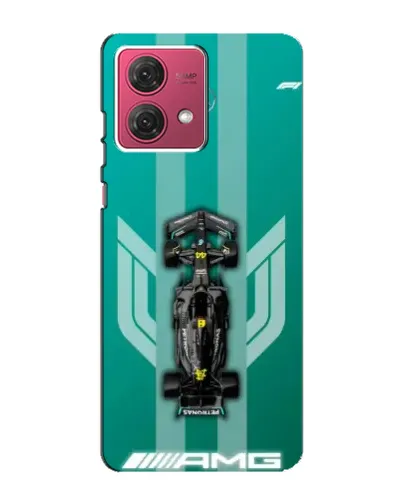 Чехол для Motorola MOTO G84 с картинкой «Mercedes AMG Petronas»